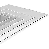 Displaypro A3 Size Clear Acrylic Perspex Sheet/Panel 420mm x 297mm in 2mm 3mm 4mm 5mm 6mm 8mm 10mm (8mm Thick)