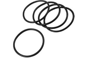 Flyshop - 10 juntas tóricas de goma de nitrilo de color negro de 6,35 cm de diámetro exterior 5,7 cm de diámetro interior x 0,40 cm de ancho