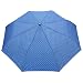 FabSeasons Blue Printed, 3 fold fancy Automatic Umbrella for Rains, Summer & All Year Use RS.525.00