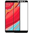 JGD PRODUCTS (Black) Tempered Glass Screen Protector for Redmi Y2 - Full Edge to Edge Coverage
