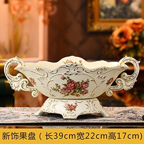 Fruit Fruit Dish Towel Box Ceramic Ashtray,39*17Cm,J