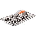 MIVOS Sanding Board - Rasp Board for Styrofoam - Grating Board with Galvanised Sheet Steel Rasp Coating - 380 x 155 mm - Leveling Board - Grinder - Hand Sander, IN-3701