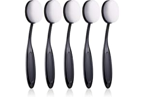 UNIMEIX 5 Pack Blending Brushes for Card Making Blending Tools for Drawing Blender Brush（Size 3, 1.18" Brush Head, Black）