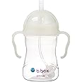 b.box Sippy Cup | Drink from any Angle | Fliptop, Weighted Straw, Leak Proof & Easy Grip | BPA Free, Dishwasher safe | From 6m+ | 240ml/8 oz (Glow)