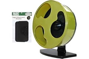 Exotic Nutrition Silent Runner 30,5 cm breit + Sandschiene, Käfigbefestigung