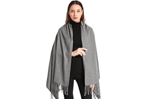 EASE LEAP Pashmina Regalo Boda Invitados Bufanda De Invierno Para Mujer Chal Fiesta Suave Grueso para Mujeres Estolas 200X70cm