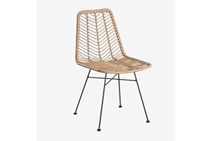 SKLUM Chaise de Jardin en rotin synthétique Gouda Naturel -