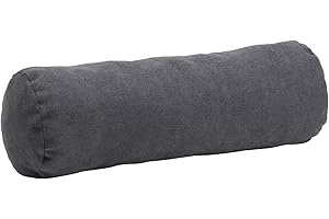 Gözze - Kissenrolle mit Reißverschluss, Darco, 60 x 20 cm - Anthrazit