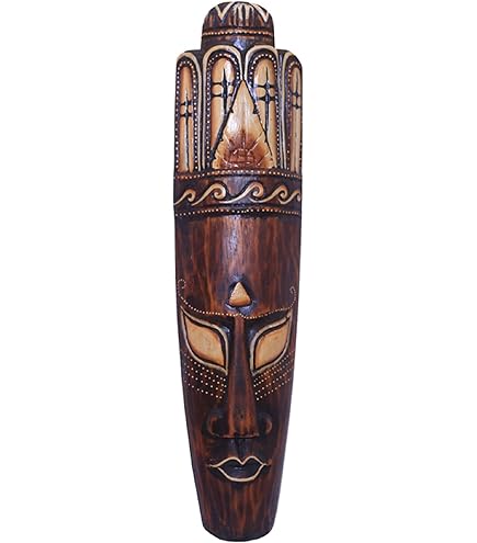 Interlifestyle 2 Tiki Tribal maskers 50 cm in Hawaï-look