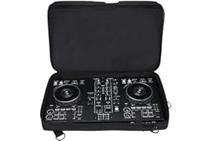 Meijunter Estuche de Almacenamiento del Controlador DJ Bolsa Mezcladora DJ Compatible con Pioneer DDJ-400/DDJ-FLX4/DDJ-SB3/Roland DJ-202