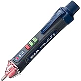 VENLAB Non-Contact Voltage Detector, Phase and Neutral Identifying, LCD Finder with Dual Range 12V-1000V/48V-1000V, Locate Br