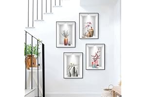 Traziewell Peel and Stick Wallpaper Plants Wall Stickers Removable Waterproof Home Nursery Decor Art Murals Paper Decoration for Living Room Office Bathroom Wall Sticker 0415