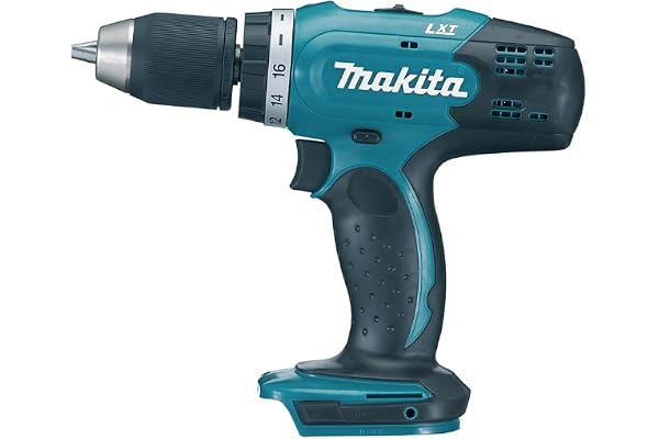 Makita DDF453Z Borrskruvdragare, 18 V, Blå, Silver, 27.5 x 8.5 x 21 cm