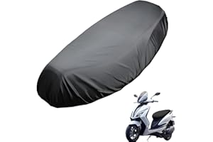 AONAYO MotorradSitzkissen,Wasserdichter Sitzbezüge,Universal MotorradSitzabdeckung,Mofa Zubehör,MotorradSitzbankbezug Oxfordtuch + Pu Tuch,Fur Outdoor Wasserdicht Regen Staub Uv Schutz