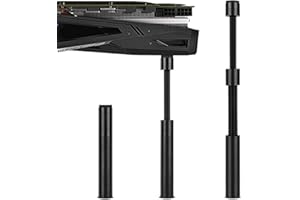 NIZIRIOO Soporte para Tarjetas gráficas GPU: Soporte para Tarjetas gráficas Vertical Soporte de Tarjetas gráficas Extender Soporte GPU, Soporte GPU Aleación de Aluminio, Soporte para Tarjeta gráfica Pulida