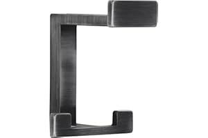 SIRO Huthaken Doradus Breite 70 mm, Höhe 92 mm, ZN eisenfärbig gebürstet matt