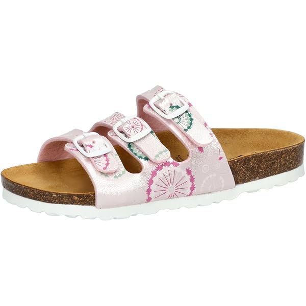 Lico Bioline Flaminco – Chaussons Fille Léger & Confortable – Semelle EVA Souple – Boucle Facile