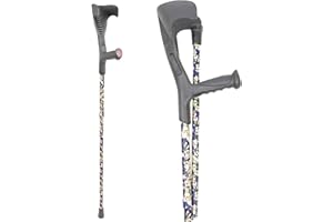 ‎PEPE MOBILITY PEPE Mobility - Krücke Klappbar, Unterarmgehstütze Farbe, Gehhilfe Faltbar, Einzeln Höhenverstellbar