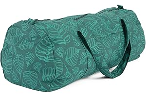 ‎BODHI Bodhi Hot Yoga Bag | Maharaja Collection | Yogatasche aus Baumwolle mit wasserfestem Innenfutter | Große Yogamattentasche | Tasche für Yogamatte und Zubehör