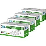 InkJello Compatible Toner Cartridge Replacement for HP Colour LaserJet CM1312 CM1312n CM1312nfi CP1215 CP1217 CP1510 CP1514n CP1515n CP1518ni (BK/C/Y/M, 4-Pack)