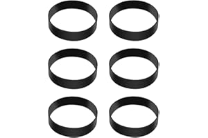 TUKEVA Pack of 6 Vacuum Cleaner Drive Belt for Kirby Replacement Vacuum Belt, Vacuum Cleaner Belt Replacement for Kirby Avalir Reference Number is 301291 Replacement Belt Vacuum Cleaner Flexible Soft