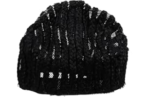 TOVINANNA Berretto Per Parrucca Intrecciato Con Treccine All'Uncinetto Fodera Traspirante Regolabile in Rete Per Capelli Dreadlocks Accessorio Per Styling Quotidiano E Cosplay