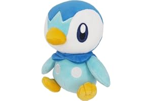 Sanei Pokemon All Star Collection PP89 Piplup 6" Stuffed Plush