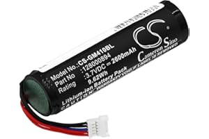 TECHTEK Batteria 2600mAh compatibile con [HP] 4400W, per [Datalogic] GBT4400, GBT4430, GM4100, GM4100-BK-433Mhz, GM4130, GM4400, GM4430, RBP-GM40, per [Gryphon] GM4100, RBP-GM40 sostituisce 12800 FBA