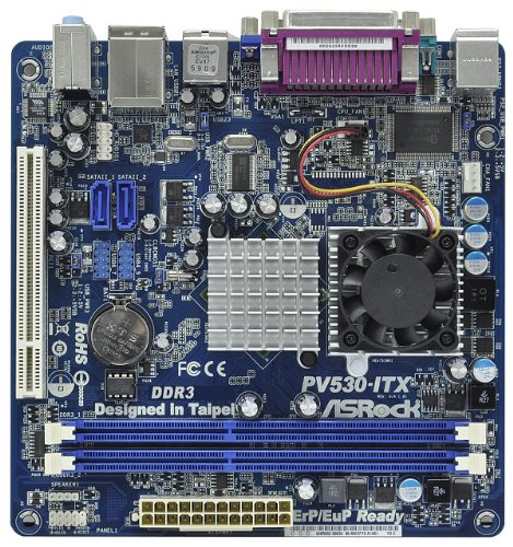 Preisvergleich Produktbild Asrock PV530-ITX Mainboard Sockel DDR3 Micro-ITX