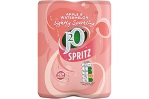 J2O Spritz Sparkling Apple & Watermelon Can 4 x 250ml