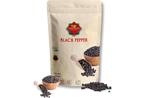 Svarta pepparkorn i hel svart peppar l 500 g