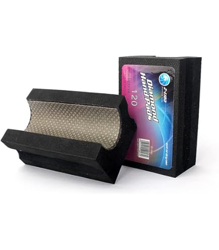Z-LION Diamond Hand Polishing Pads Electroplated Diamond Tools Pad Sanding Block For Grante