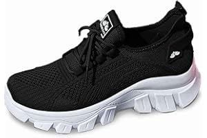 PINTUTU Scarpe Antinfortunistiche da Donna Senza Lacci, Leggere, Sportive, con Punta in Acciaio, Comode, con Cuscino d'Aria, Traspiranti, Scarpe da Lavoro, Leggere, da Corsa, Running Shoes
