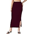 Mehrang Microfiber Saree Shapewear Petticoat for Women, Cotton Blended Shape Wear Dress for Saree