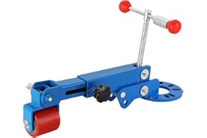 JOMAFA Herramienta Para agrandar paso de ruedas, Reparar Guardabarros y ensanchar aletas Fender Rodillo, Con Anillos de Distancia, para pasos de ruedas y aletas de Coches