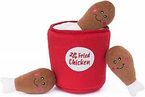 ZIPPYPAWS Zippy Burrow - Bucket of Chicken Gioco per cane interattivo