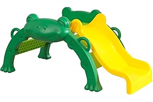 KidKraft Salto de Rana Parque Infantil con tobogán para niños, triángulo de Escalada Exterior y Interior, Juguetes niños 2+ años (20082)