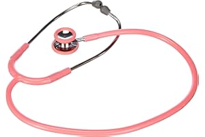 Gima 32511 Stetoscopio duofono Wan Plus, Pediatrico, Lira Rosa