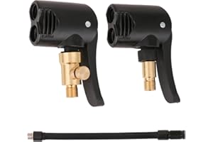 KIKI FANCY Adattatore per valvola francese – Adattatore per valvola di bicicletta per valvole francesi, compatibile con valvole Presta e Schrader, ideale per pneumatici da bicicletta, installazione rapida e