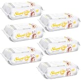 Sleepy Islak Havlu Mendil 90 Yaprak 6 Lı Set Sensitive Plastik Kapaklı