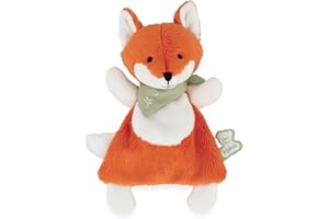 KALOO - Les Amis - Doudou Volpe Paprika - 18 cm - Arancione - Materiale Ultra Soffice - dalla Nascita, K224007