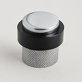 Metal Krom Tırtıklı Kapı Tamponu Kapı &Ccedil;arpmasını &Ouml;nleyen Duvar Koruyucu Dayanıklı Kapı Stoperi