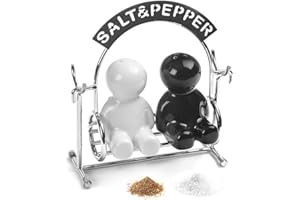 Balvi - Sale e Pepe da tavola. Set dal Design Originale di Sale e Pepe a Forma di Altalena