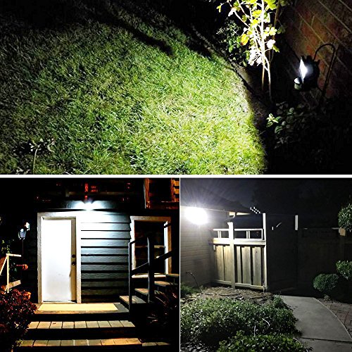 LE 30W Fluter mit Bewegungsmelder ersatzt 75W HPS 2100lm Strahler Kaltweiß IP65 Wasserdicht sensor außenleuchten led Flutlicht Scheinwerfer Außenleuchten - 3