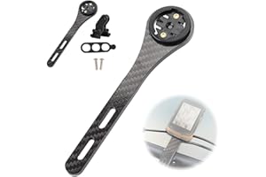 Eddwiin Soporte para Bicicleta,Compatible con la computadora para Bicicleta Garmin GPS - Soporte para computadora para Bicicleta de Carretera Vástago Integrado para Bryton Serie