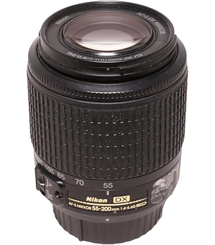 新品級 ニコン AF-S 55-200mm 3.5-5.6G DX 箱 H127 Nikon 20050 AF-S DX NIKKOR 55-200 mm VR II Lens for Camera: Amazon