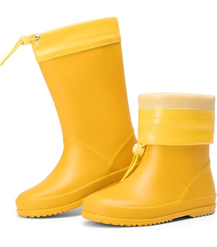 Bottes Pluie Enfant Bottes De Pluie Enfants - Caoutchouc Imperméable Antidérapant Motifs Animaux Chaussures Imperméables Enfant