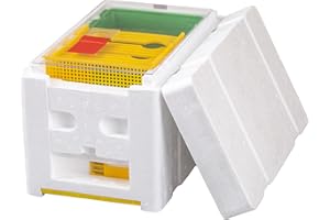 ZffXH Mini Plus Bienenzucht Königin Zucht Box EPS Ernte Beehives Bestäubung Box Bienenstock König Aufzucht Box Bienenzucht Werkzeuge Zubehör Imkerei Ausrüstung