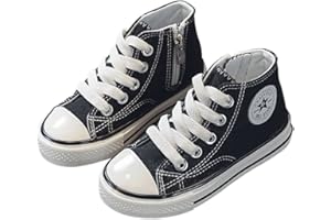 DEBAIJIA Chaussures De Toile Sneakers Enfant Baskets Chaussures De Course Garçon Chaussures Sport Fille Classic Décontractées