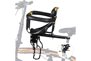 YouTeMei Children's Bicycle Seat for Children from 1-6 Years, Adjustable Bicycle Seat for Mountain Bikes with Handlebars, Child Seat, Compatible with All Adults MTBs